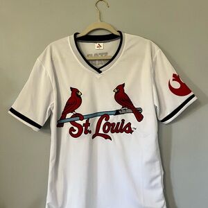 St. Louis Cardinals White Jersey Star Wars night